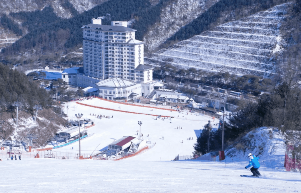  韓國滑雪場 芝山滑雪度假村