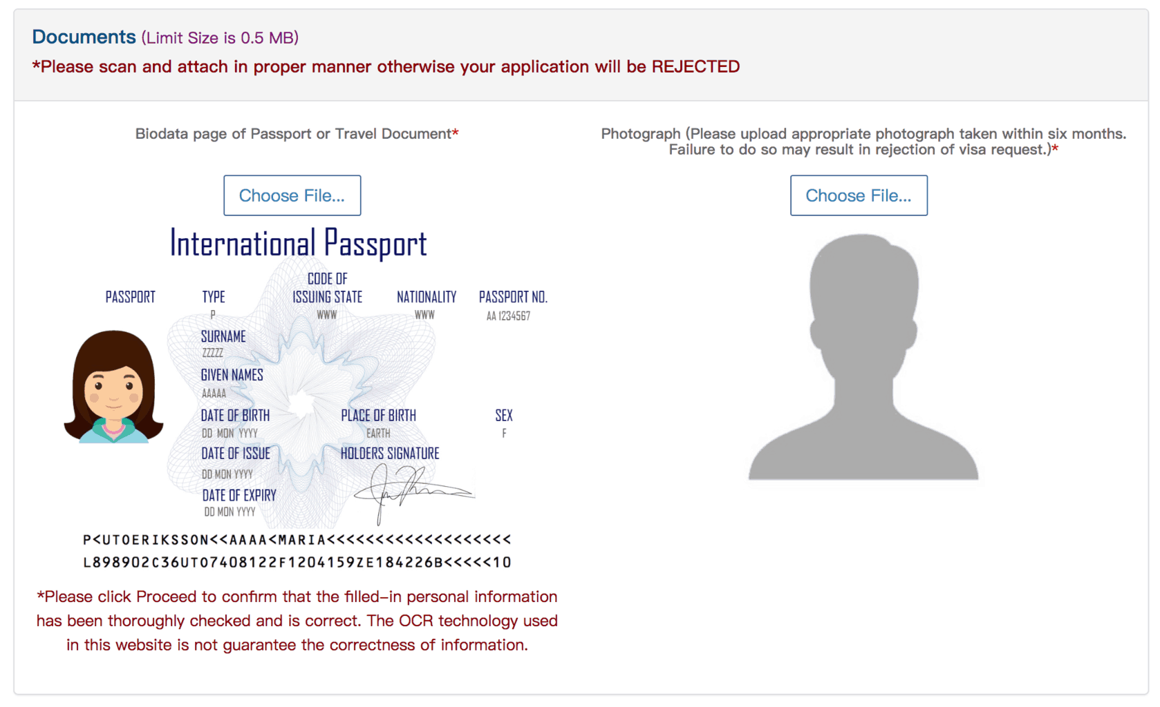 泰國觀光簽證辦理-護照及個人照上傳