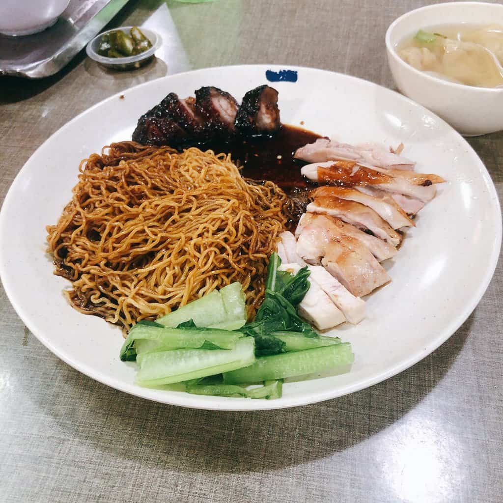 ICC PUDU 香港名廚燒臘麵飯店 HONG KONG FAMOUS ROAST MEALS 雙拼麵