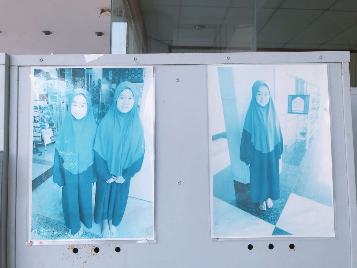 藍色清真寺 馬來西亞 女性包巾介紹圖